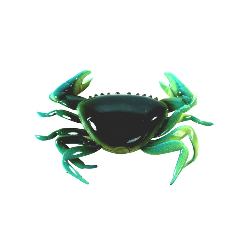 4" Crab - Blue and Green 5 pack
