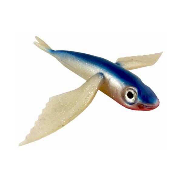Flying Fish Blue/White/Red Nose 10" - Almost Alive Lures