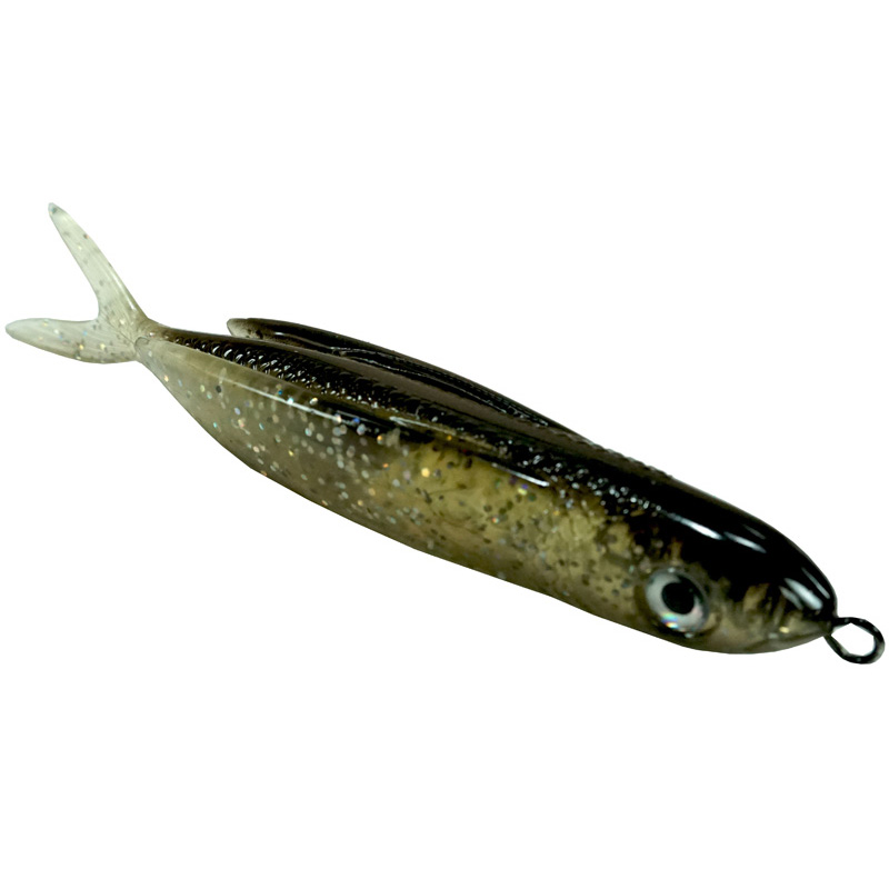 Almost Alive Lures 8.5 Soft Plastic Flying Fish with Swep Artificial Swept  Wing Flying Fish with Spring Medium Black/Glitter $9.99 [AAFFSB8539S] -  $9.99 : Almost Alive Lures, The best there ever was.