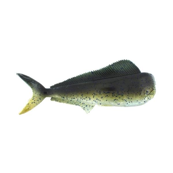 Artificial Mahi 8" Dark Green 2 Pack - Almost Alive Lures - Click Image to Close