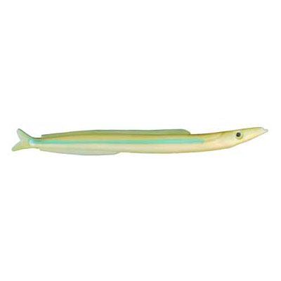 5" 3 Pack Soft Sand Eel Lure Natural Stripe Unrigged - Click Image to Close
