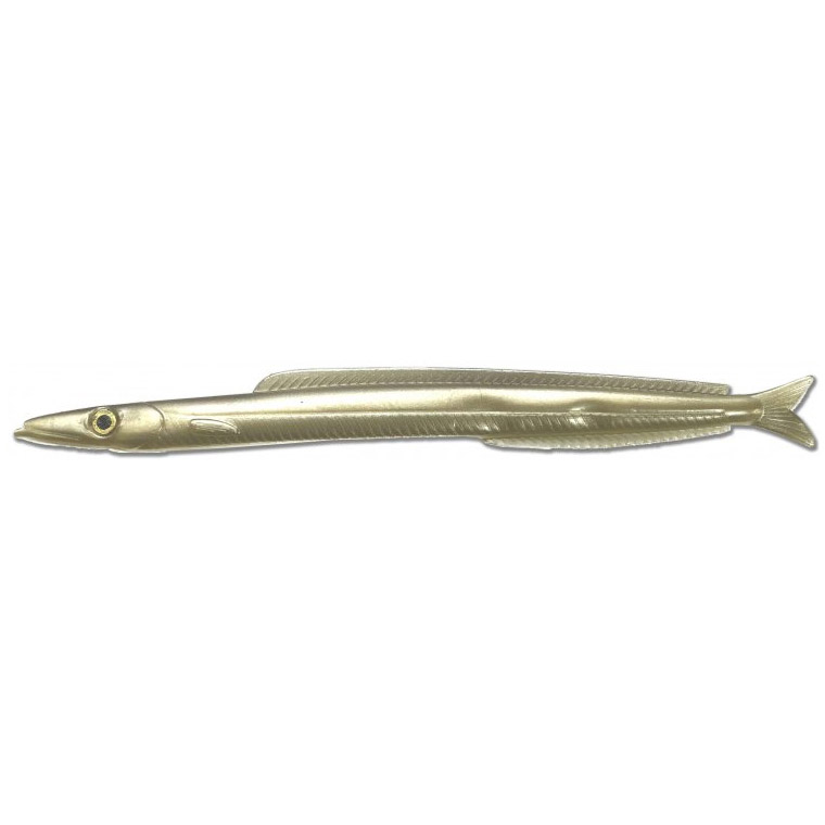 Artificial Sand Eel 7-1/2" Natural 3 Pack - Almost Alive Lures - Click Image to Close