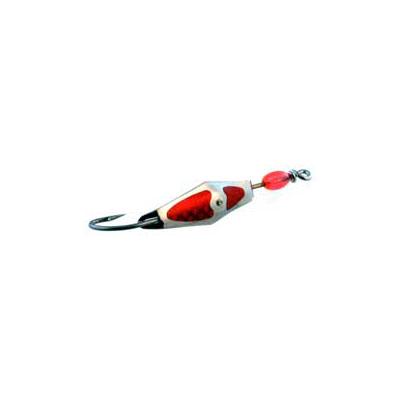 Red Holographic Trolling Spoon 2 Inch, 6-pack - Click Image to Close
