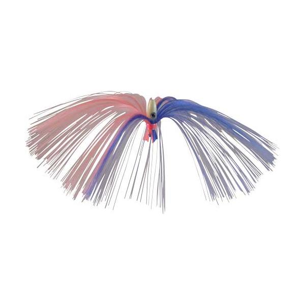 Witch Lure, Glow Bullet Head, 23g, With 7 Inch Blue, Pink Hair - Click Image to Close