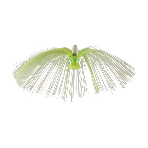 Witch Lure, Glow Bullet Head, 60g, With 7 Inch Chartreuse Hair