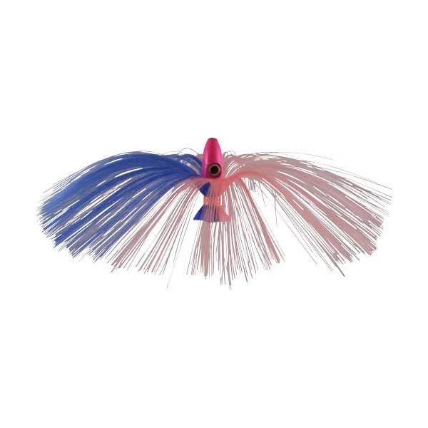 Witch Lure, Hot Pink Bullet Head, 95g, With 7 Inch Blue, Pink Ha