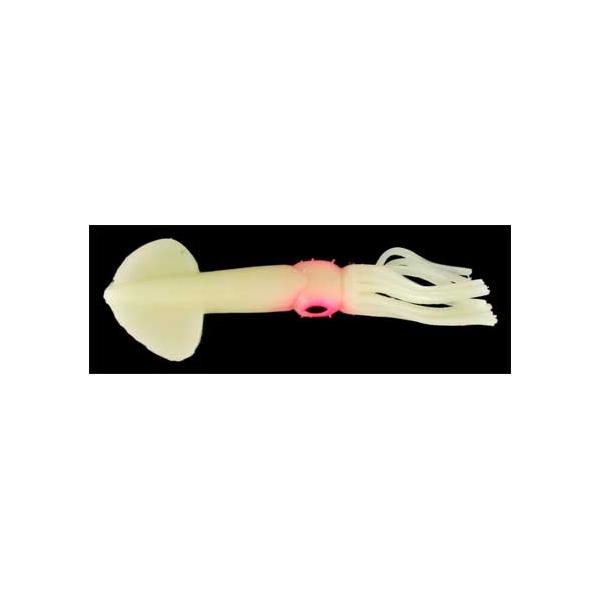 Squid Full Body 4 Inch Glow Pink (4 Pack) - Click Image to Close