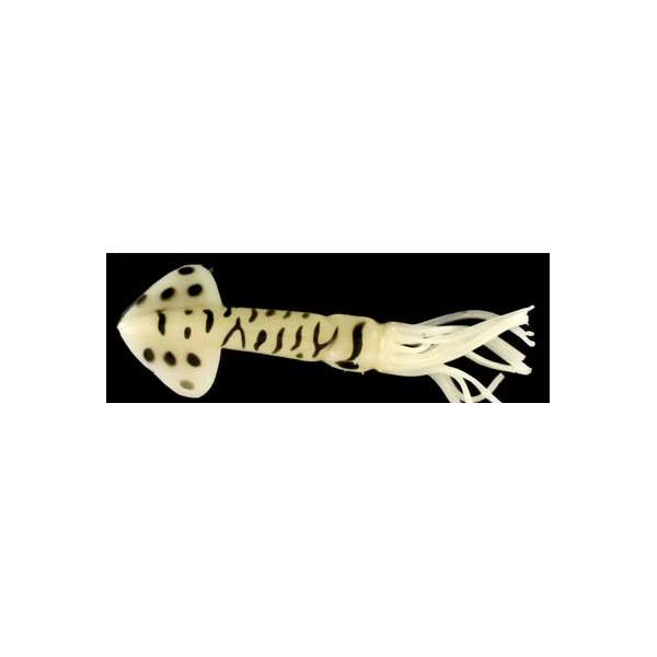 Squid Full Body 4 Inch Glow Black Stripe (4 Pack) - Click Image to Close