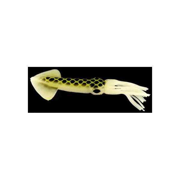 Squid Full Body 4 Inch Glow Black Hex (4 Pack) - Click Image to Close