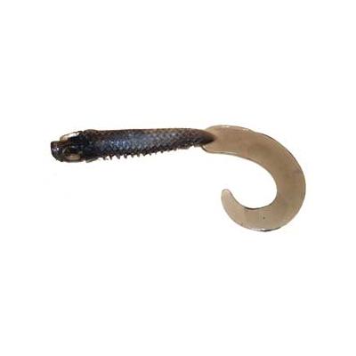 Soft Bait Curly Tail Blue / Grey 3 Inch 10 Pack - Click Image to Close
