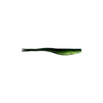 Almost Alive Lures 3 Pack 5" Shad Split Tail Bait Green Ombre - Click Image to Close