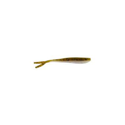 Almost Alive 4 Pack 4" Shad Split Tail Bait Chartreuse Ppr Prl - Click Image to Close