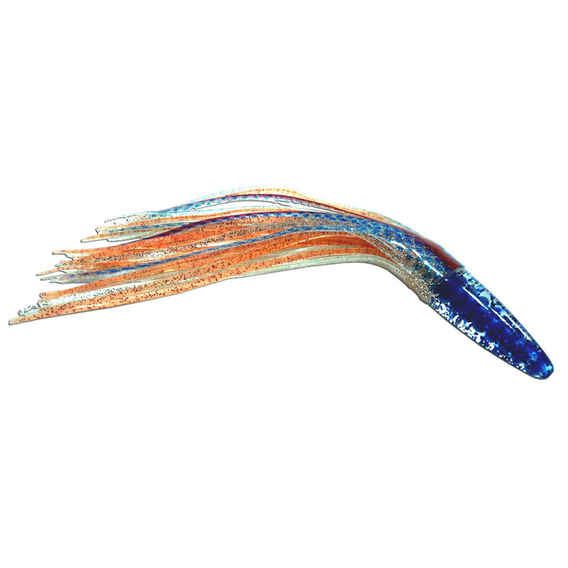 Bullet Head Trolling Lure 9 Inch Blue/Red - Click Image to Close