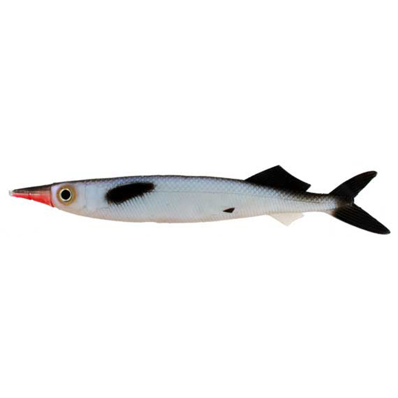 Ballyhoo Black/red Trolling Lure 9.5 Inch - Click Image to Close