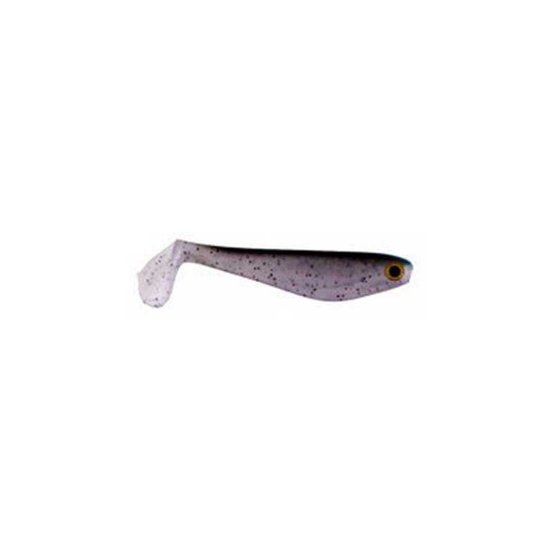 Almost Alive Lures 4 Pack 4" Soft Shad Paddle Tail Bait Purple