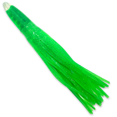 Bullet Head Trolling Lure, Green 6 Inch - Click Image to Close