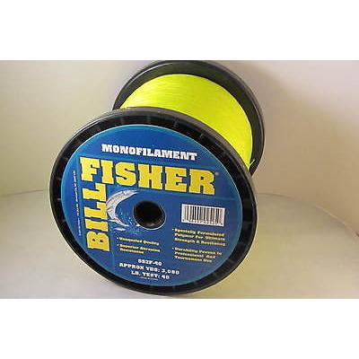 Billfisher Ss2f-40 Mono 2lb 40lb 3080yds Fl Yellow [HNR0029-0327] - $44.99  : Almost Alive Lures, The best there ever was.