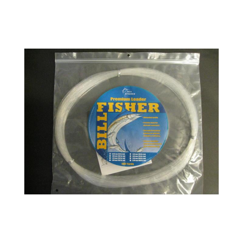 Billfisher 80lb 100yds Clear .90mm Lc100-80 Mono Leader Coil - Click Image to Close