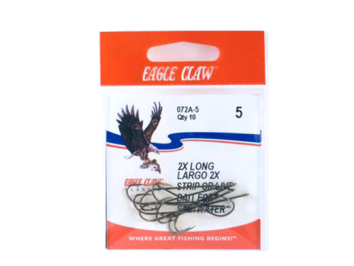 Eagle Claw 072A-5 Classic Hooks 10Pk Sz5 Brnz - Click Image to Close