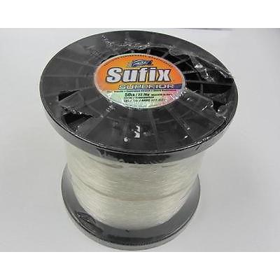 Sufix 648-050 Superior 50lb 4810yds Clear 4.4lb Mono [HNR1319-0156] -  $159.99 : Almost Alive Lures, The best there ever was.
