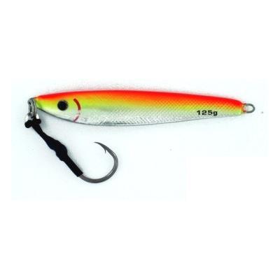 Vertical Jig Regulus Orange/Gold 4.4 ounce - Almost Alive Lures - Click Image to Close