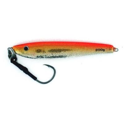 Vertical Jig Regulus Orange/Gold Glitter 7 ounce - Almost Alive - Click Image to Close