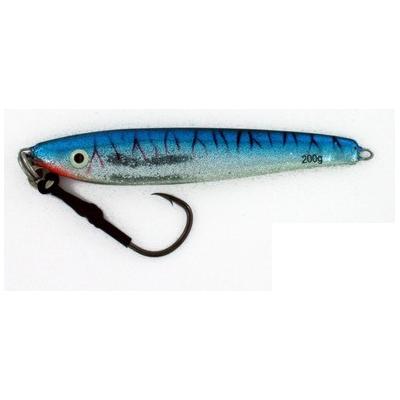 Vertical Jig Regulus Blue/Silver Glitter 7 ounce - Almost Alive - Click Image to Close
