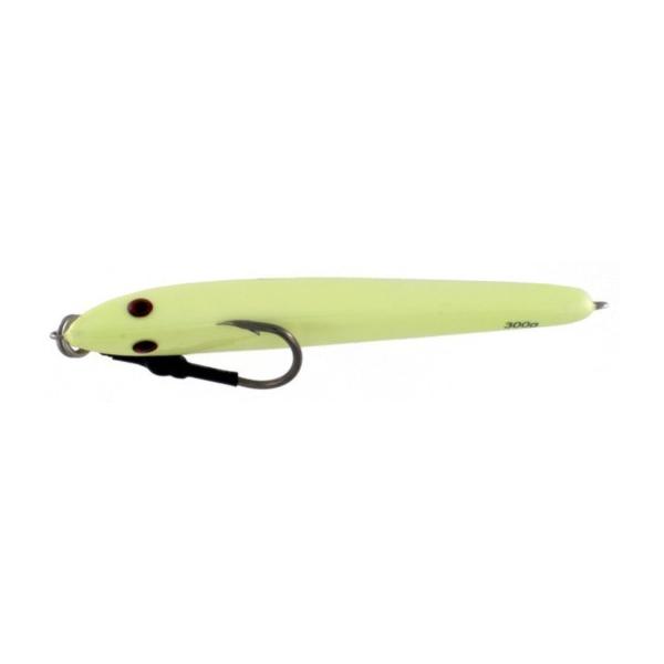Vertical Jig Jabbah Glow 10.5 ounce - Almost Alive Lures - Click Image to Close