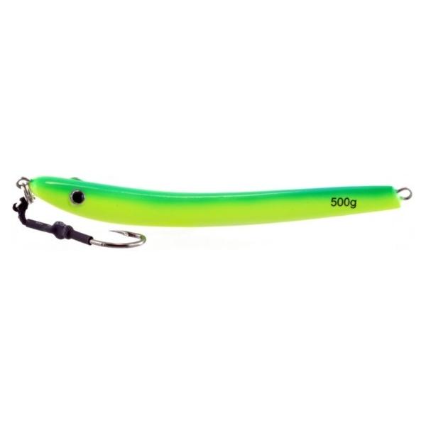 Vertical Jig Jabbah Green/Chartreuse 17.5 ounce - Almost Alive L