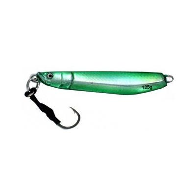Vertical Jig Sarin Green 4.4 ounce - Almost Alive Lures - Click Image to Close
