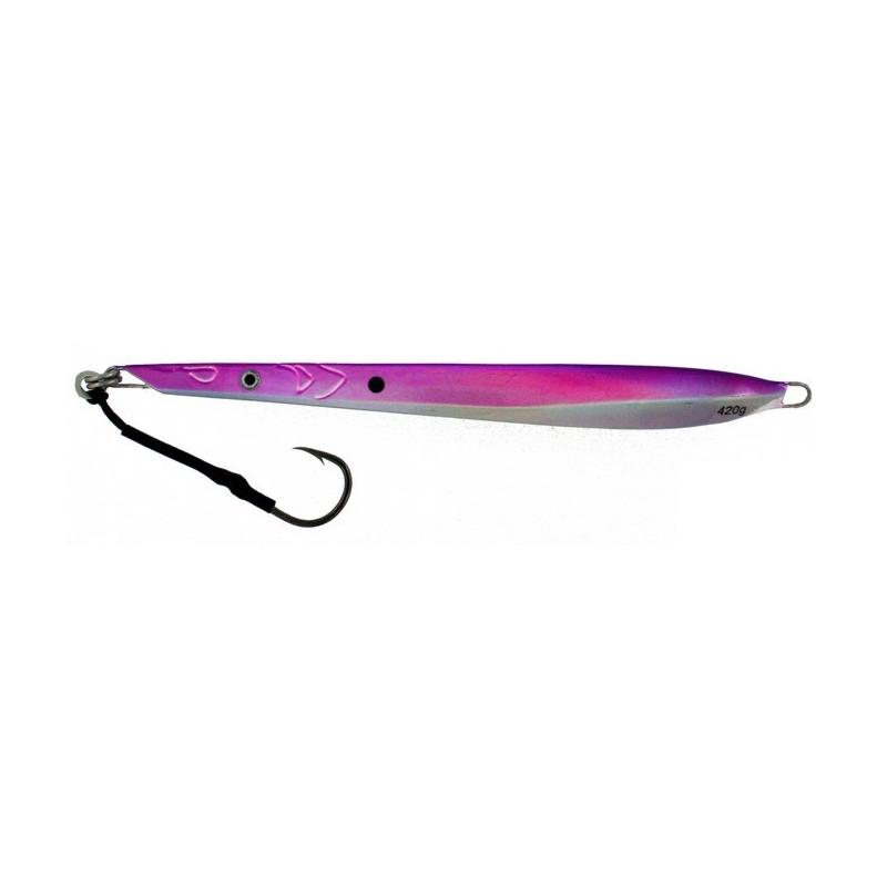 Vertical Jig Cursa Purple/Flash 14.8 ounce - Almost Alive Lures