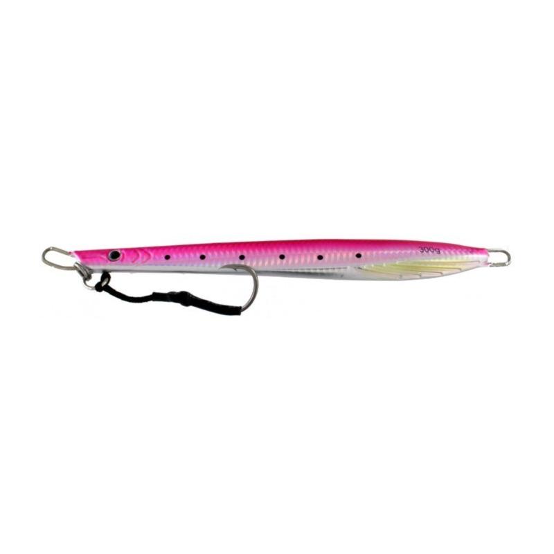 Vertical Jig Cursa II Pink Flash 10.5 ounce - Almost Alive Lures - Click Image to Close