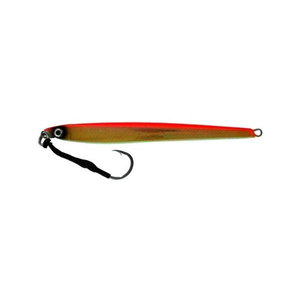 Vertical Jig Rana Orange Flash 5 ounce - Almost Alive Lures - Click Image to Close