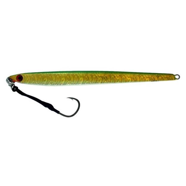 Vertical Jig Rana Green Flash 9 ounce - Almost Alive Lures - Click Image to Close