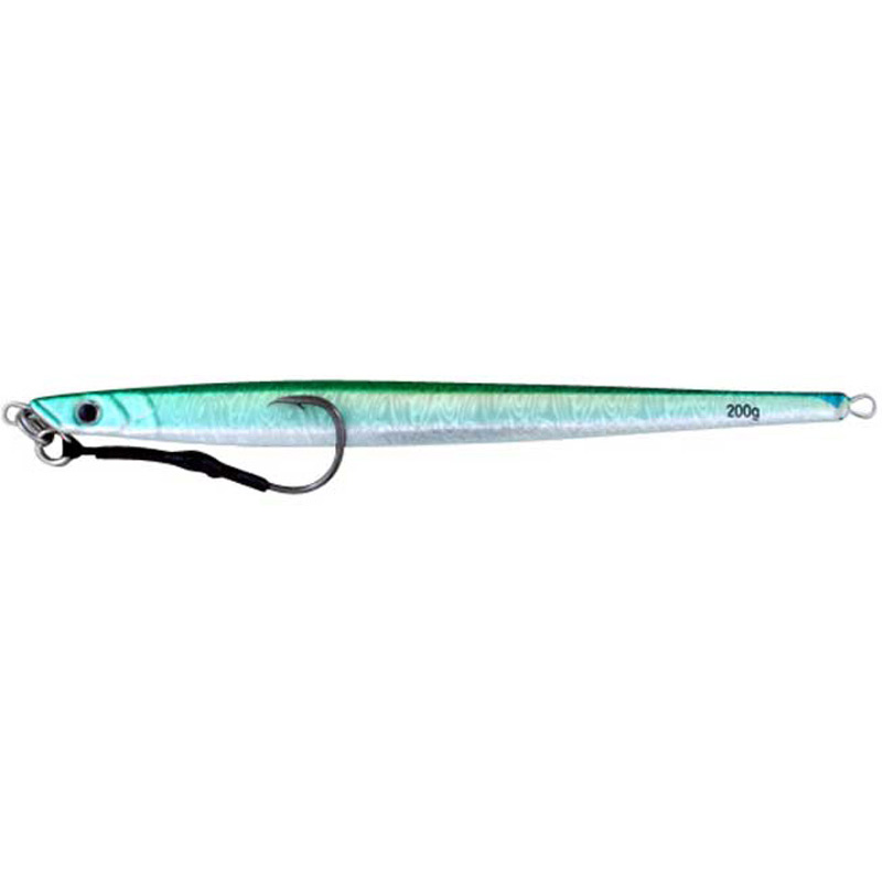 Vertical Jig Rana II Green/Flash 7 ounce - Almost Alive Lures