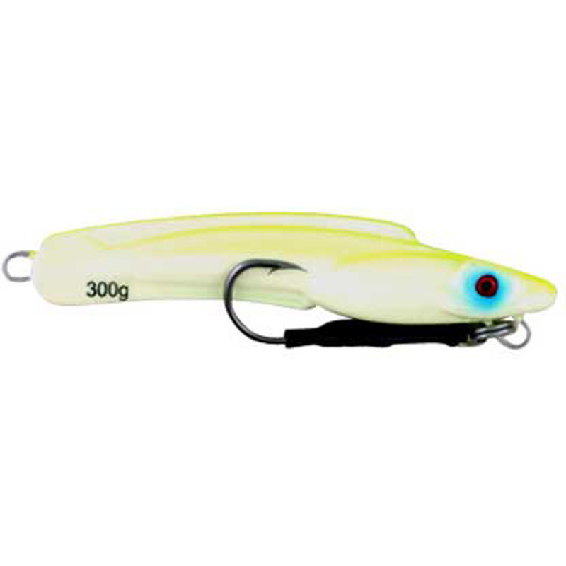 Vertical Jig Grumium Glow 10.5 ounce - Almost Alive Lures - Click Image to Close