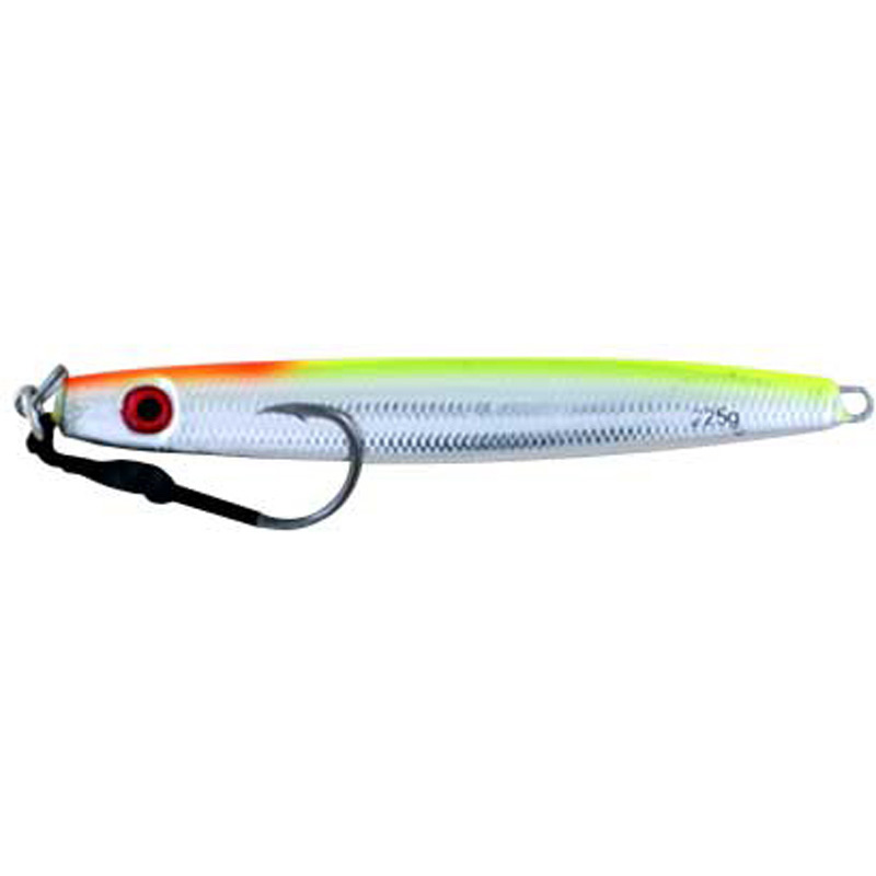 Vertical Jig Duhr Chartreuse/Silver Flash 8 ounce - Almost Alive
