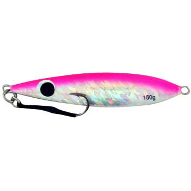 Vertical Jig Hadar Pink/Silver Flash 5.25 ounce - Almost Alive L - Click Image to Close