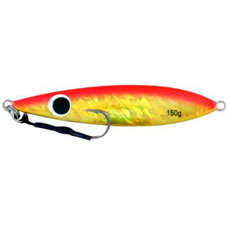 Vertical Jig Hadar Orange/Yellow Flash 5.25 ounce - Almost Alive - Click Image to Close