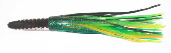 Bullet Head Trolling Lure, Green/yellow/black 12 Inch [CTTLB1265] - $9.49 :  Almost Alive Lures, The best there ever was.