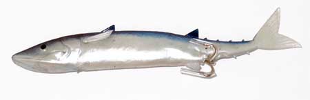 Almost Alive Lures 5.2 Soft Plastic Mackerel Swim Bait Rigged