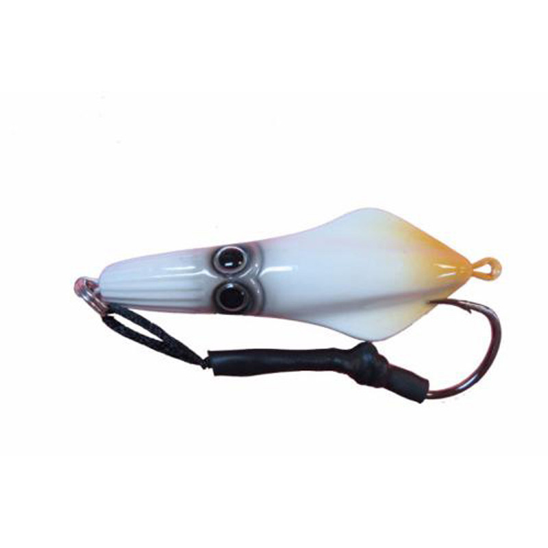 "sammie" Jig Holographic One Side, Tan Tip Other Side 135g - Click Image to Close