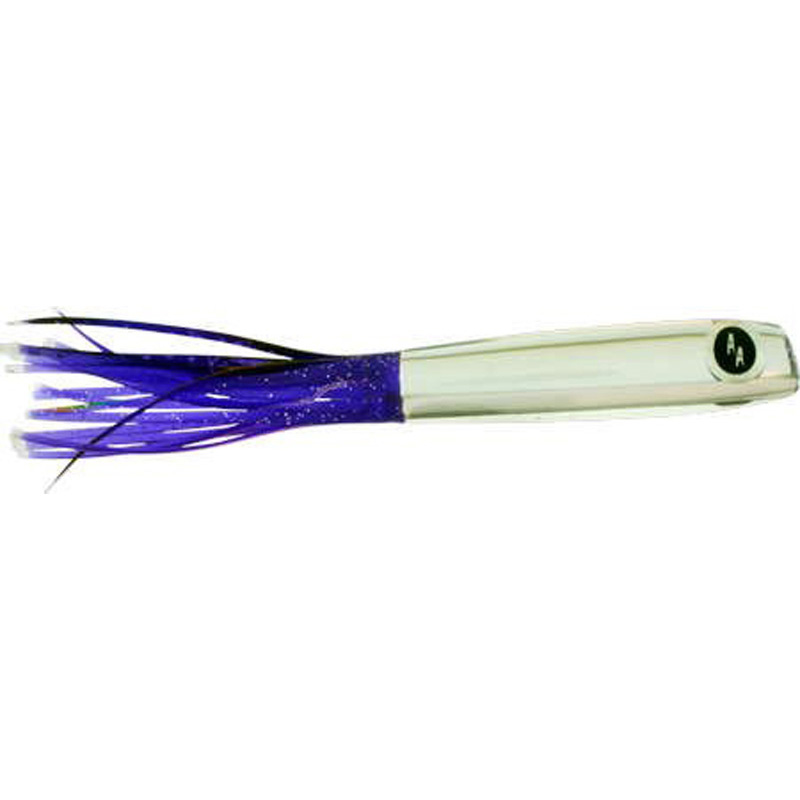 Soopah Lure Mirrored With Purple Skirt, 7 Inch - Click Image to Close