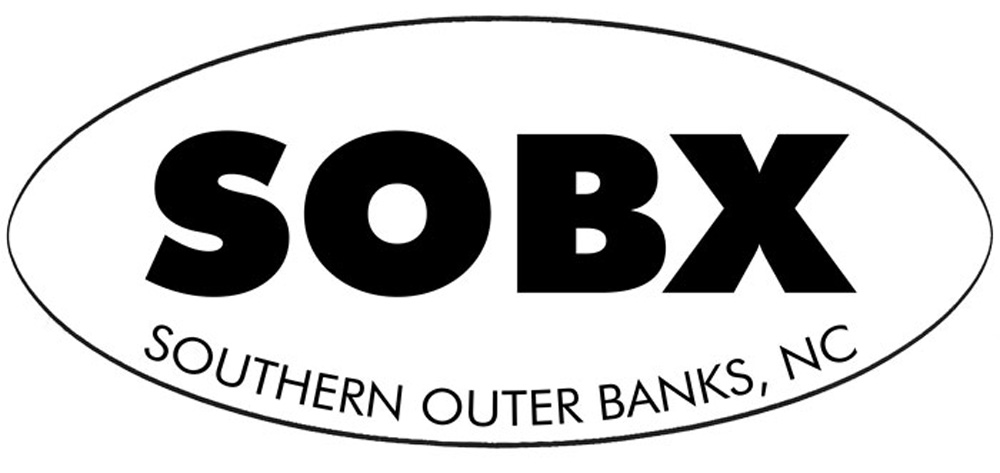SOBX - Bert's Surf Shop - 5"x 11" Decal/Sticker