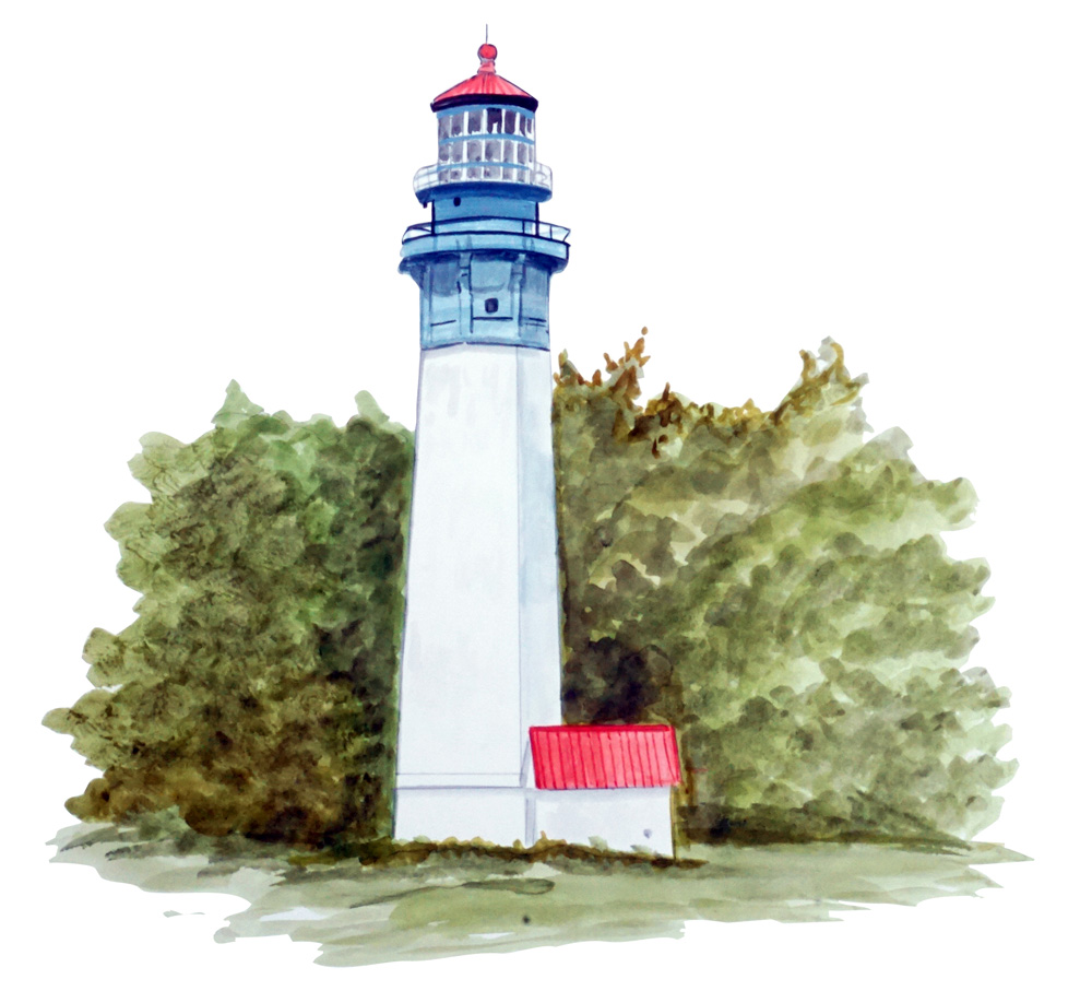 Gray's Harbor Lighthouse Decal/Sticker