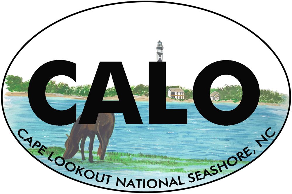 CALO - Cape Lookout National Seashore Decal/Sticker - Click Image to Close