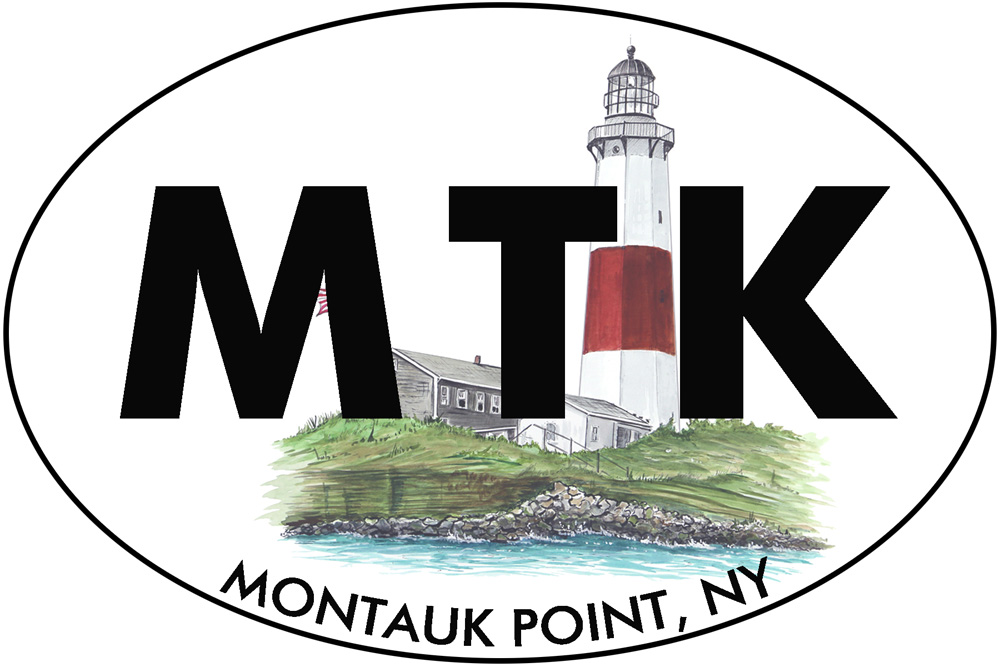 MTK - Montauk Lighthouse 1 Decal/Sticker - Click Image to Close