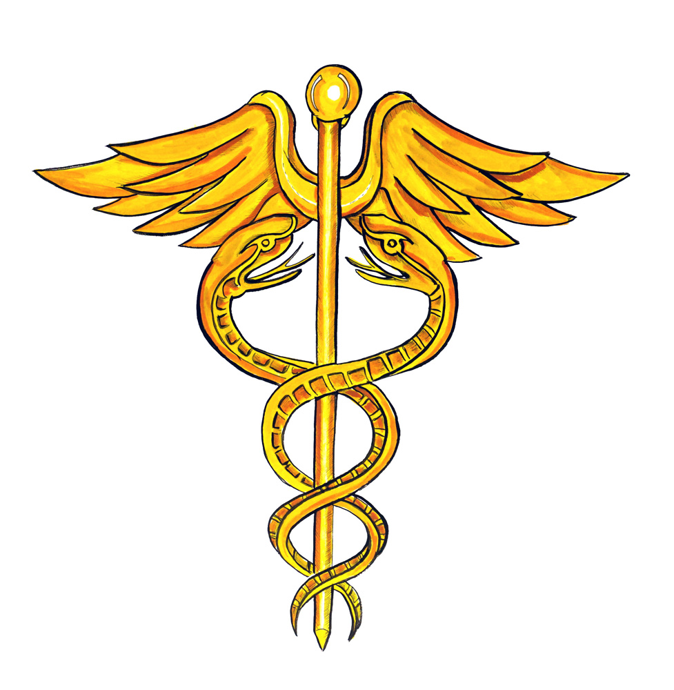 Medical Snakes Decal/Sticker