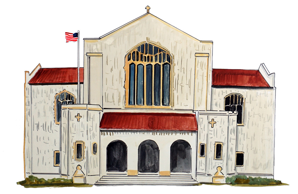 Citadel Chapel Decal/Sticker - Click Image to Close
