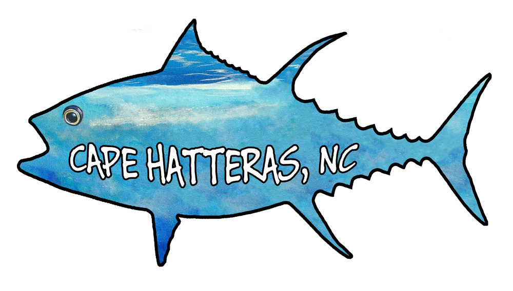 Cape Hatteras Tuna Decal/Sticker